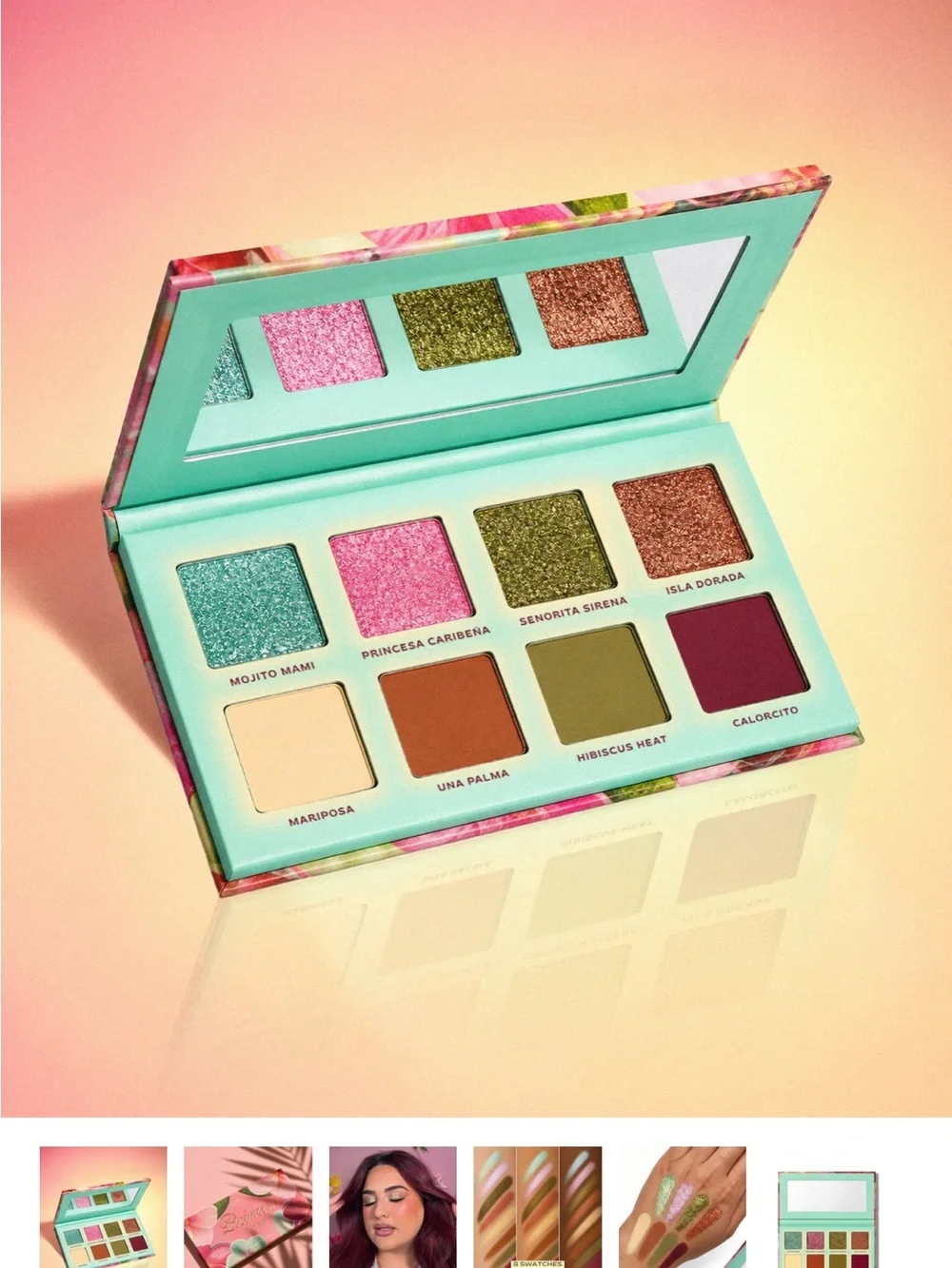 PRINCESA DEL CARIBE EYESHADOW PALETTE